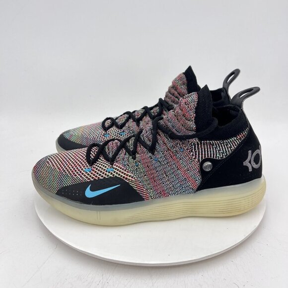 Nike Zoom KD 11  Men Size 10 AO2604-001 Multicolor Black Basketball Shoes - Picture 1 of 11